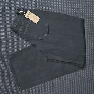 Genleck, black , wide leg, jeans, size large